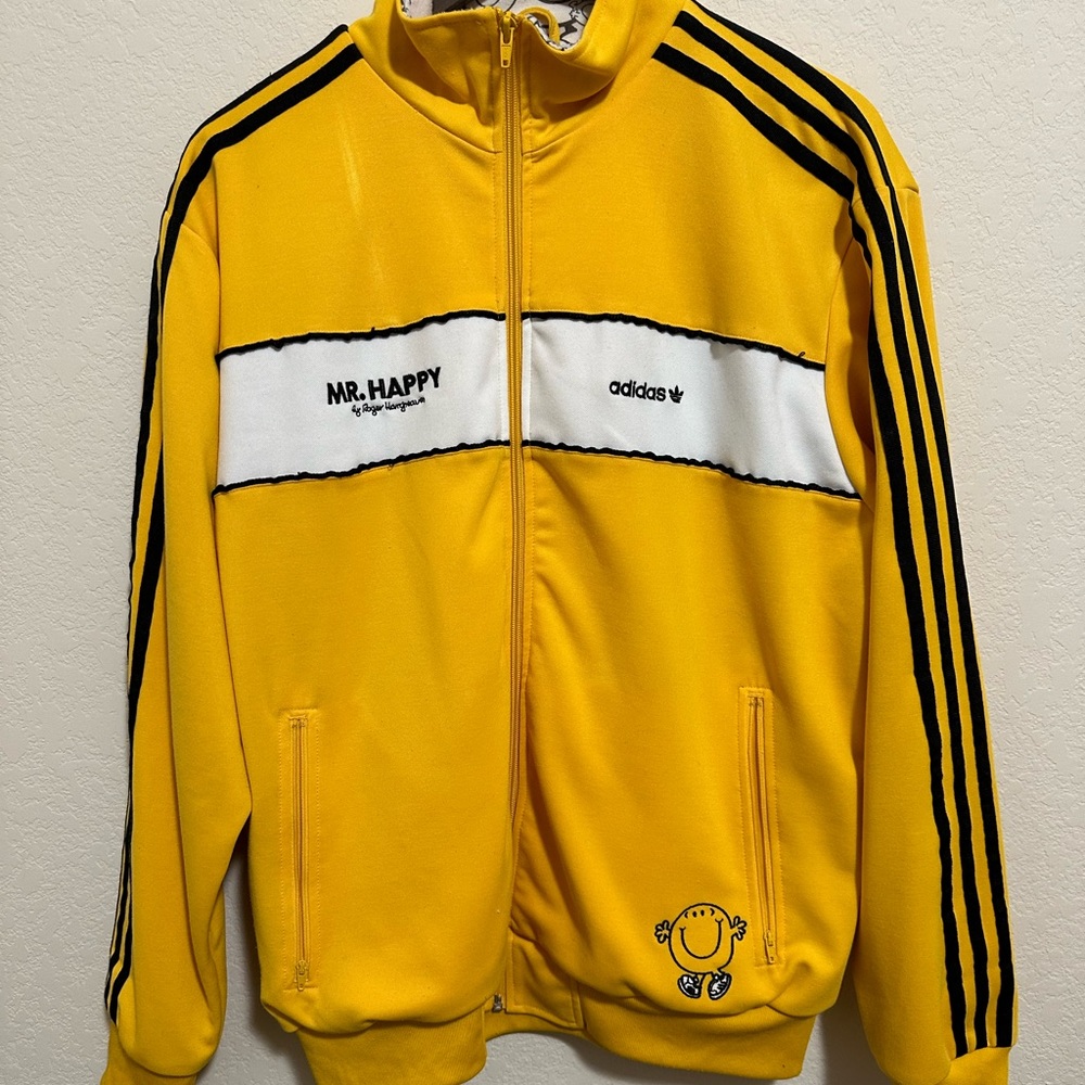 Adidas Vintage Adicolor Mr. Happy Track Jacket Size L
